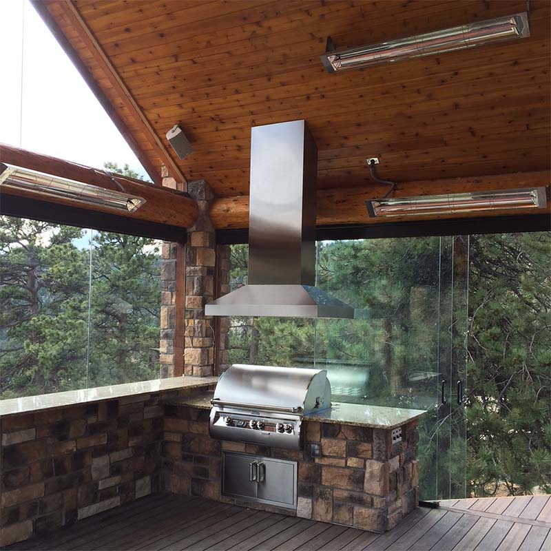Patio Heaters and Barbeque Grill