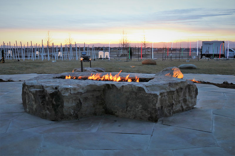 Commercial Project- Fire pit