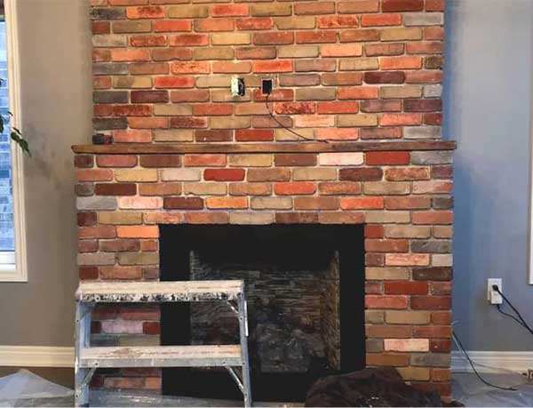 Original Photo-Convert Wood to Gas Fireplace-Colorado Comfort Products Convert Wood to Gas Fireplace