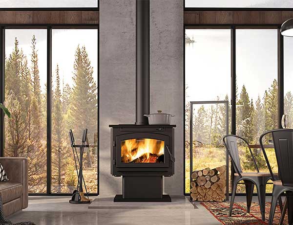 Stock Photo- Add Fireplace or Stove-Colorado Comfort Products Wood Stove - Add Fireplace or Stove