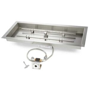 HPC Fire Inspired - Rectangle H-Burner Inserts - Fire