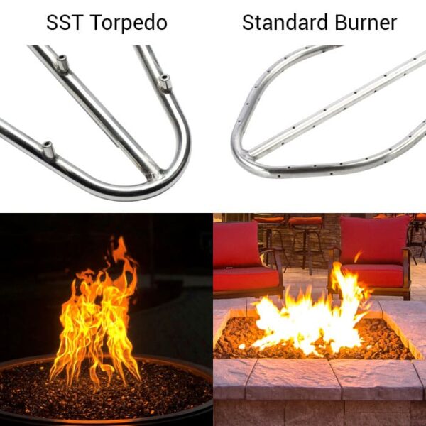 HPC Fire Inspired - Square Bowl Inserts - Fire